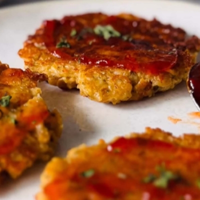 Slaná varianta lívanečků s ovesnými vločkami