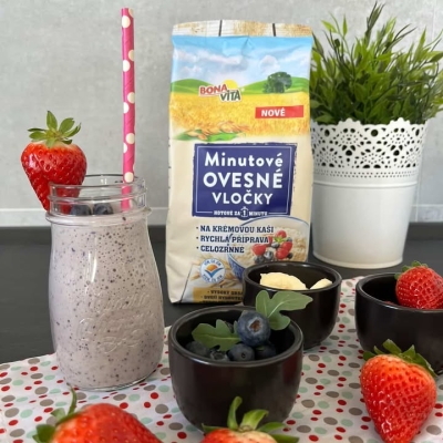 SMOOTHIE z ovoce a vloček
