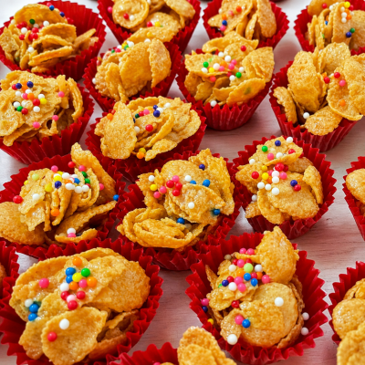 Rychlé cukroví z corn flakes